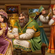 Схема вышивки «Сказка»