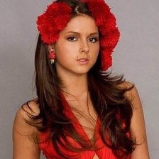 Схема вышивки «Певица Нюша»