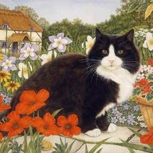 Схема вышивки «садовод»