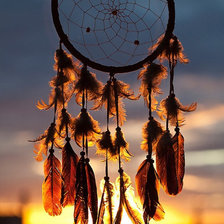 Схема вышивки «Ловец снов»