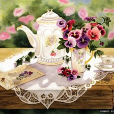 Схема вышивки «Серия Уютный уголок»