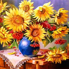 Схема вышивки «букет»