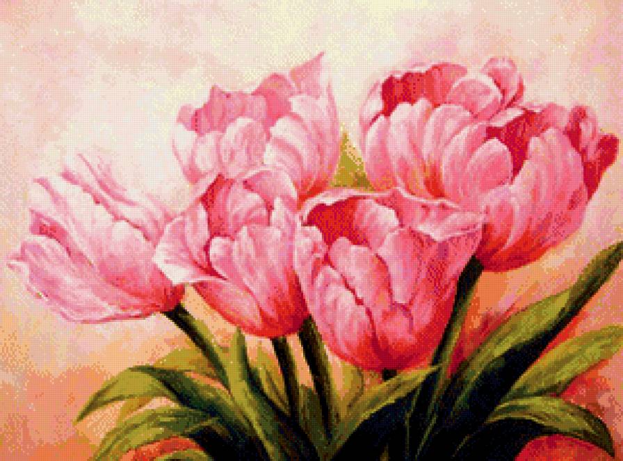 цветы - картина, букет, цветы - предпросмотр