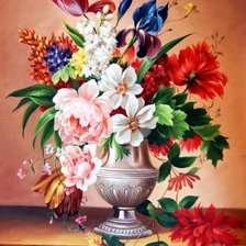 Схема вышивки «букет»