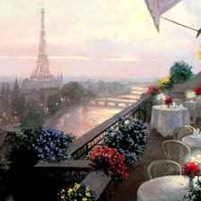 Схема вышивки «Париж»