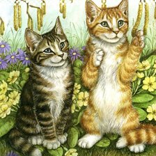 Схема вышивки «парочка»