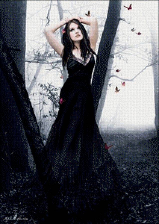 №699698 - девушка, готика - предпросмотр