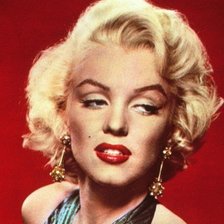 Схема вышивки «Мэрилин Монро»