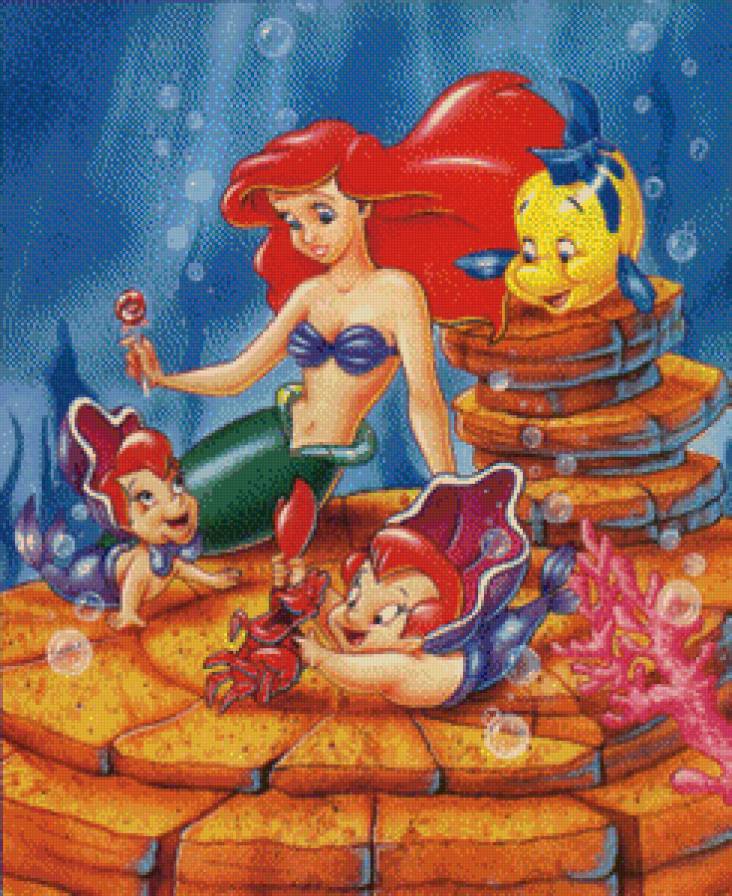 Ариэль - принцесса, дисней, русалочка - предпросмотр