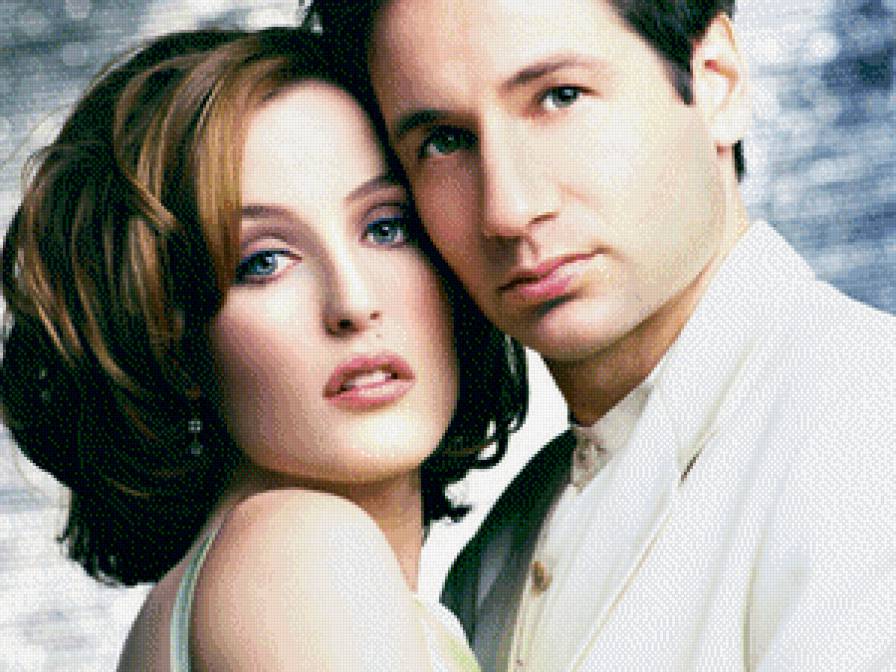 Малдер и Скалли - секретные материалы, скалли, малдер, актер, сериал - предпросмотр