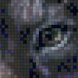 Предпросмотр схемы вышивки «снежный кот» (№699898)