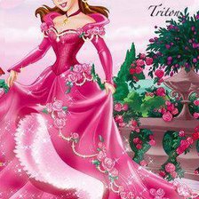 Схема вышивки «Бэлль»