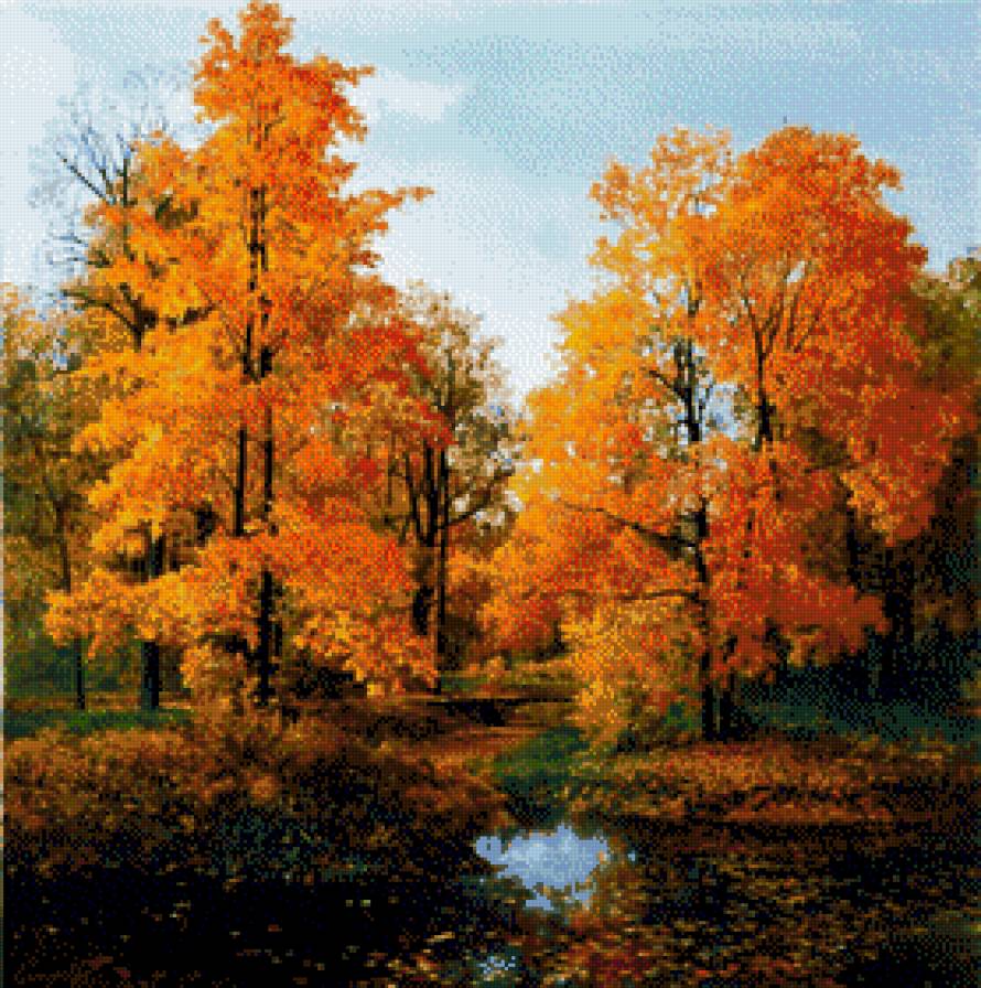 A.Saidow - pejzaz, jesien - предпросмотр