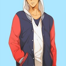 Схема вышивки «Аомине - кун»