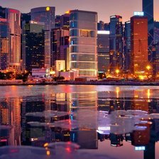 Схема вышивки «небоскрёбы»