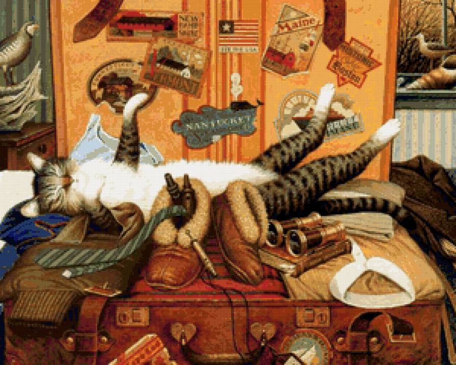 перетрудился - кот, котики, коты - предпросмотр