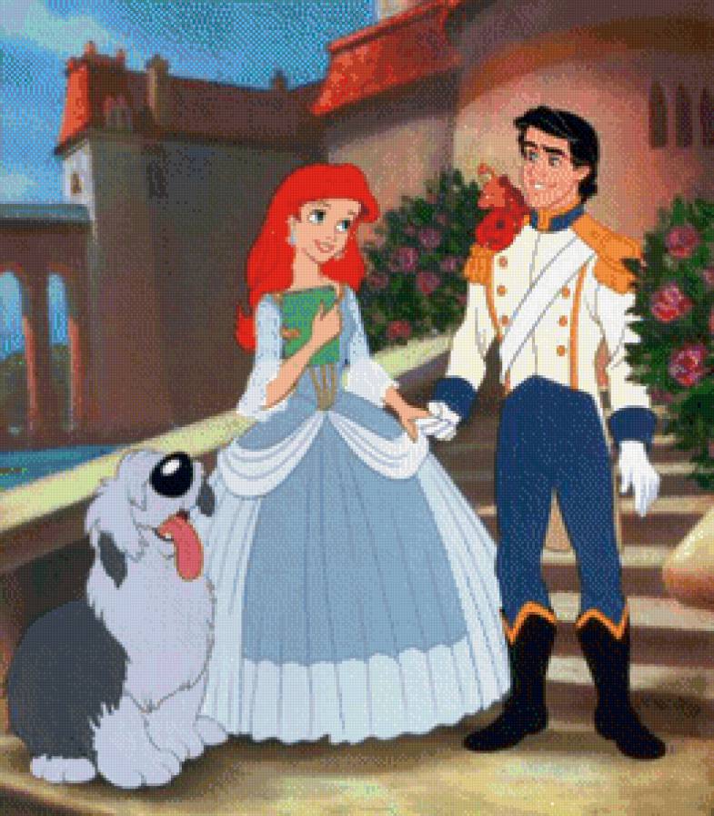 русалочка - ариель, любовь, принц, русалочка, романтика, мультик, дисней - предпросмотр