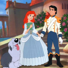 Схема вышивки «русалочка»