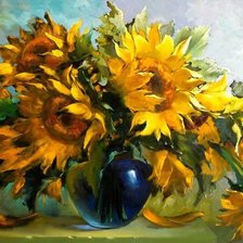 подсолнухи