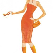 Схема вышивки «женский образ»