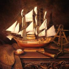 Схема вышивки «Мужской натюрморт»