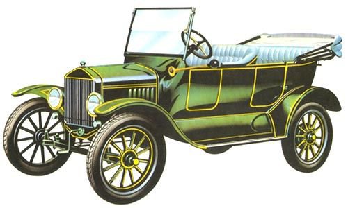 Ретро автомобиль - оригинал