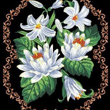 Схема вышивки «серия "цветы"»