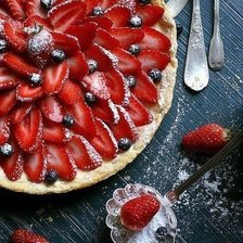 Схема вышивки «клубничное настроение»