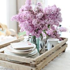 Схема вышивки «Утро»