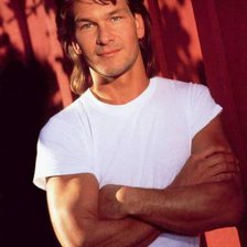 Схема вышивки «Патрик Суэйзи»