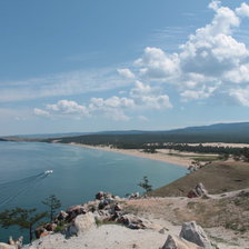 Сарайский пляж, Ольхон