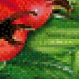 Предпросмотр схемы вышивки «Шиповник и земляника» (№700769)