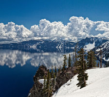 Схема вышивки «пейзаж»