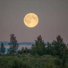 Схема вышивки «полнолуние»