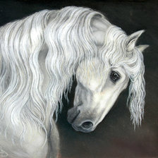 Схема вышивки «лошадка»