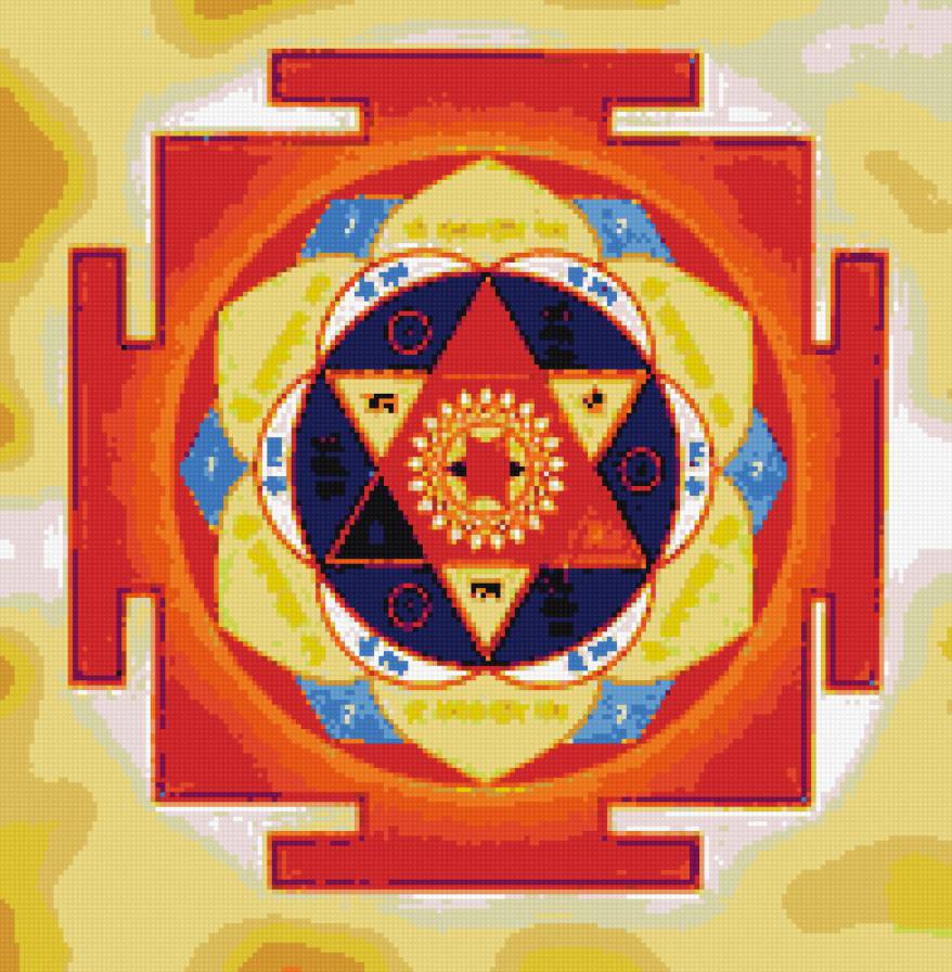 Янтра Солнцу - янтры - предпросмотр