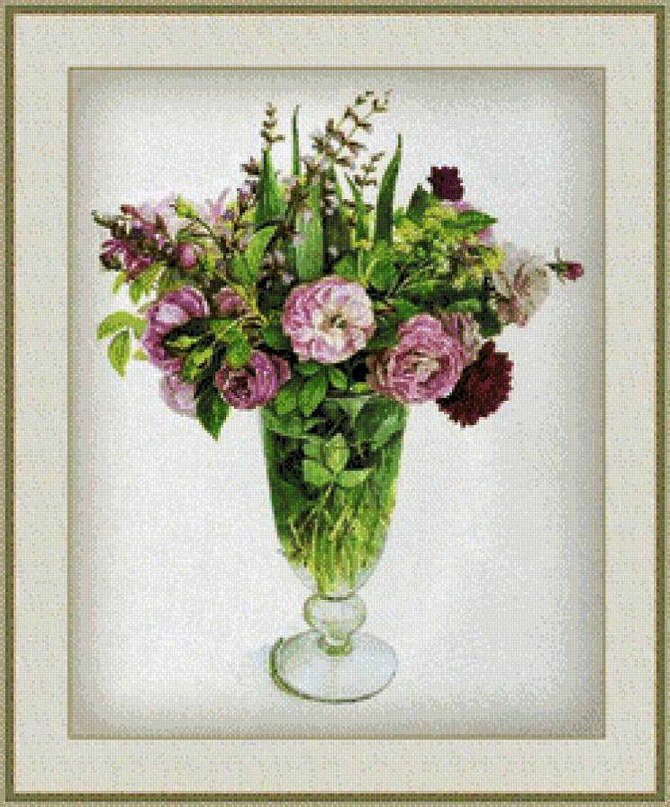 Акварель 2 - цветы, букет - предпросмотр