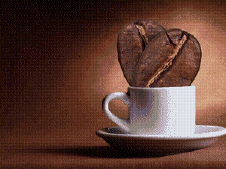 Кофе в зёрнах - кофе кухня - предпросмотр