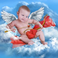 Схема вышивки «Ангел»