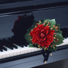 Схема вышивки «мелодия любви»