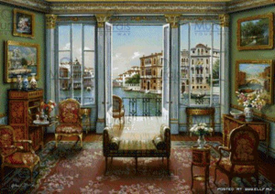 интерьер - окно, дом, интерьер, комната - предпросмотр