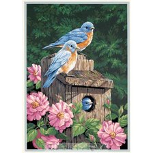 Схема вышивки «теплое местечко»