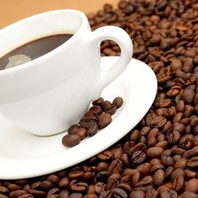 Схема вышивки «кофе»