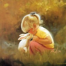 Схема вышивки «девочка»