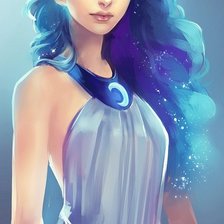 Схема вышивки «Princess Luna»
