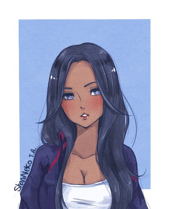 Black - девушка - оригинал