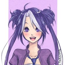 Схема вышивки «Violet»