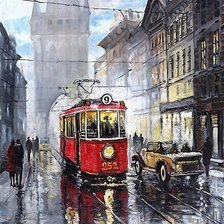 Схема вышивки «прага»