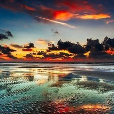 Схема вышивки «Закат»