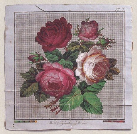 серия "подушки" - подушка.розы - оригинал